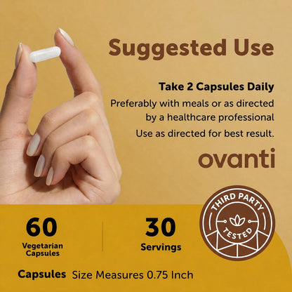 Suggested use: two capsules daily